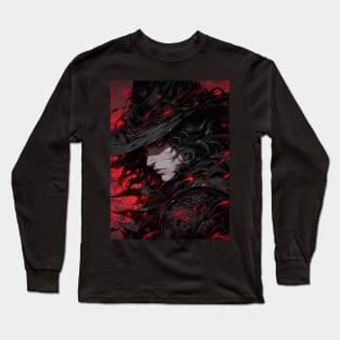 Hunters of the Dark: Explore the Supernatural World with Vampire Hunter D. Illustrations: Bloodlust Long Sleeve T-Shirt